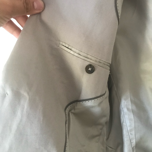 Banana Republic jacket tan color size 38S - Picture 4 of 7